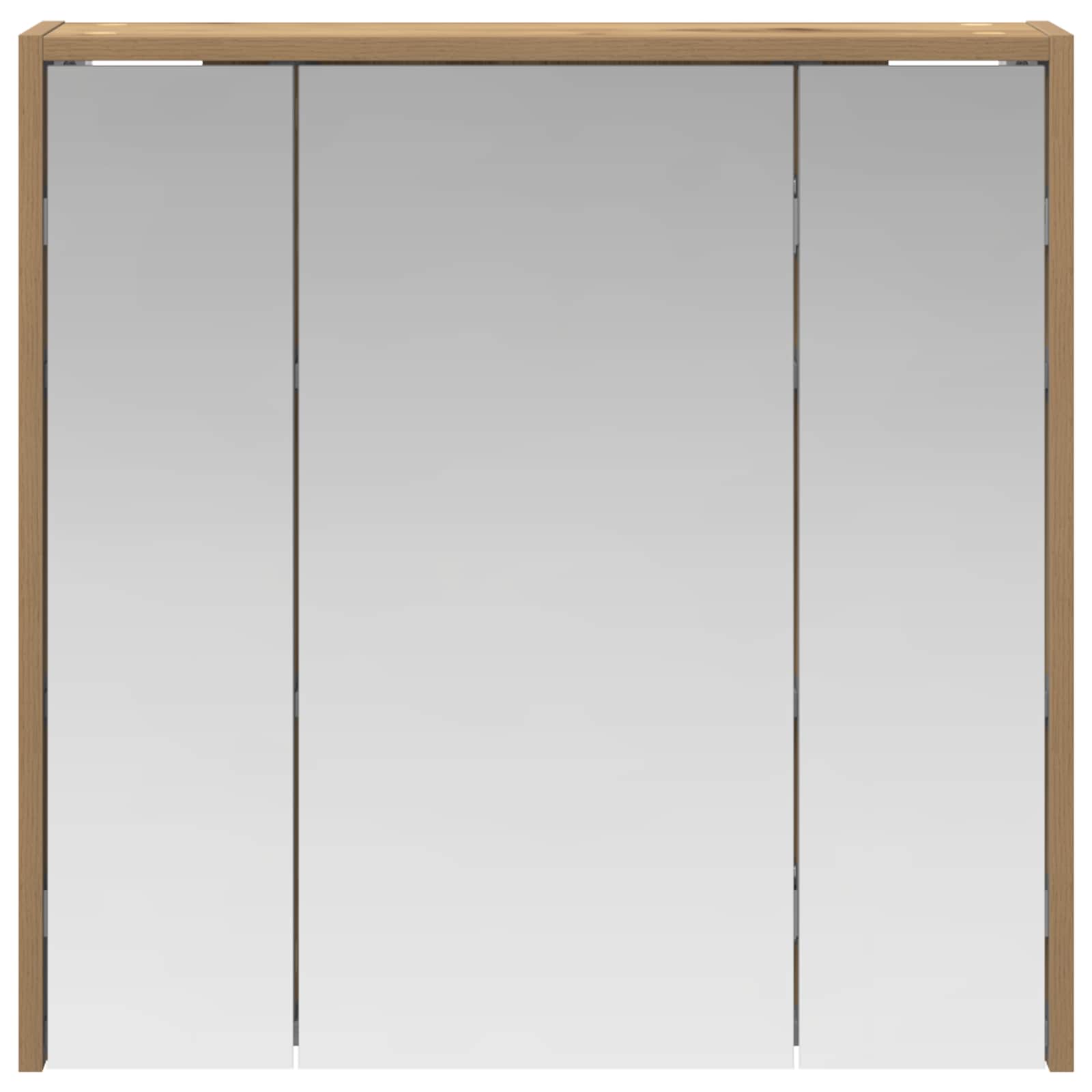 Badkamer spiegelkast Ambachtelijk eiken 63,5 x 16 x 62,5 cm