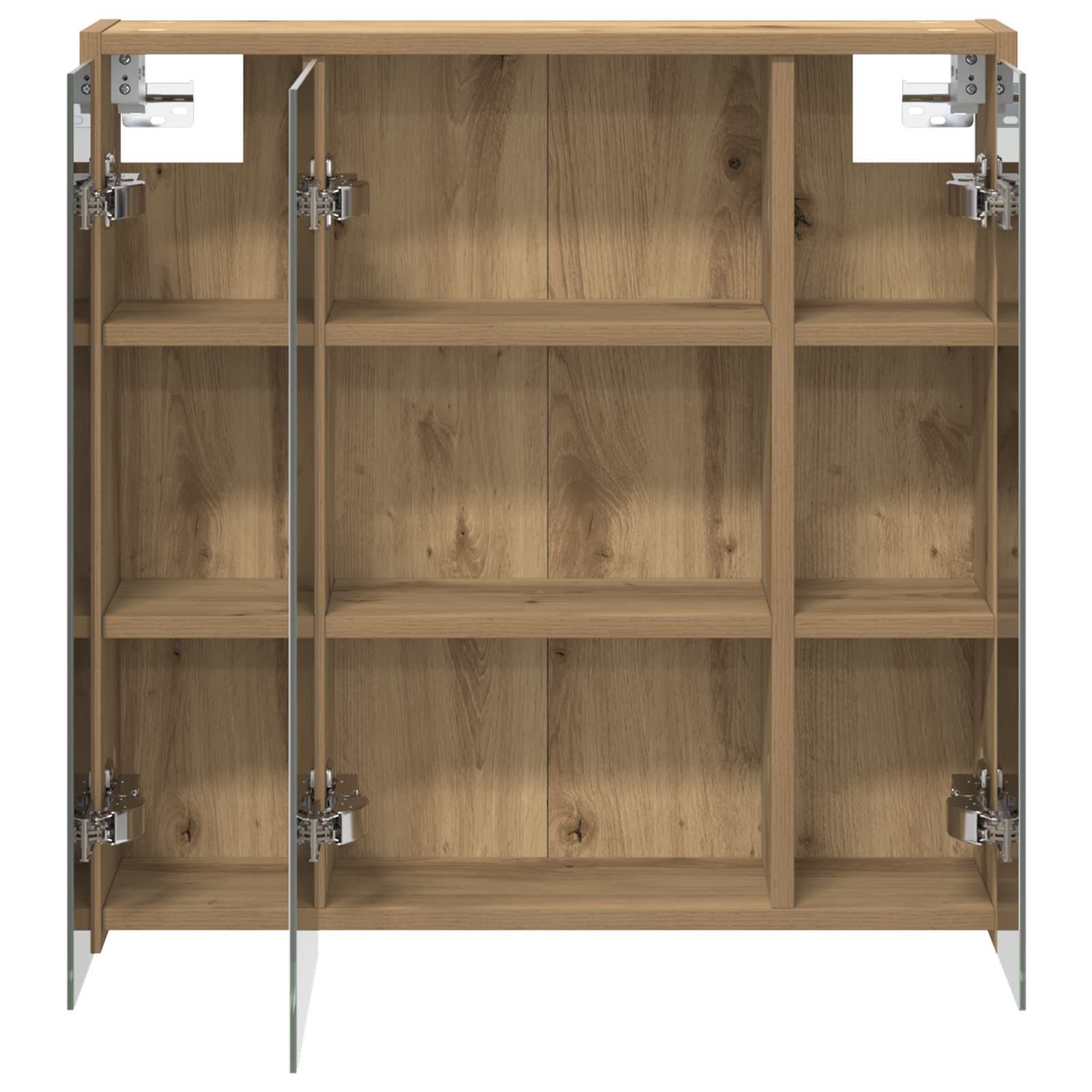 Badkamer spiegelkast Ambachtelijk eiken 63,5 x 16 x 62,5 cm