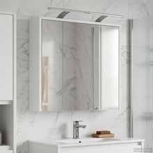 Badkamer spiegelkast voor Wit 63,5 x 16 x 62,5 cm Bewerkt hout