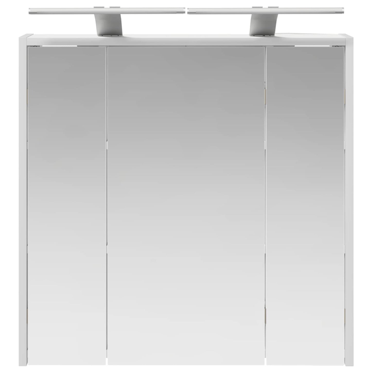Badkamer spiegelkast voor Wit 63,5 x 16 x 62,5 cm Bewerkt hout