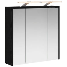 Badkamer spiegelkast Zwart Eiken 63,5 x 16 x 62,5 cm