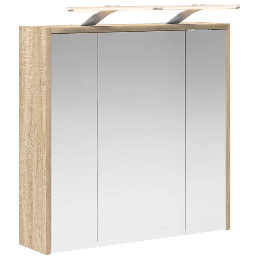 Badkamer spiegelkast Sonoma Eiken 63,5 x 16 x 62,5 cm