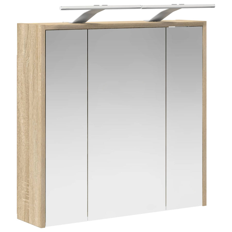 Badkamer spiegelkast Sonoma Eiken 63,5 x 16 x 62,5 cm