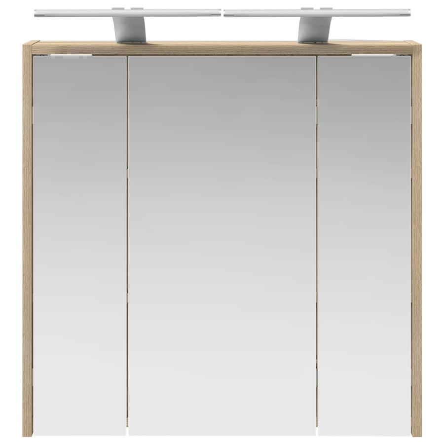 Badkamer spiegelkast Sonoma Eiken 63,5 x 16 x 62,5 cm