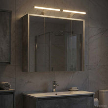 Badkamer spiegelkast Beton Grijs 63,5 x 16 x 62,5 cm