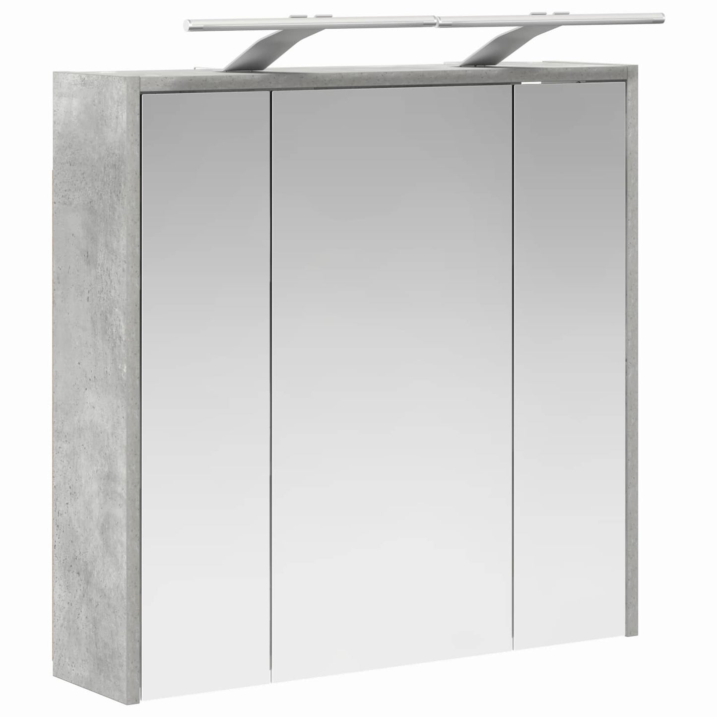 Badkamer spiegelkast Beton Grijs 63,5 x 16 x 62,5 cm