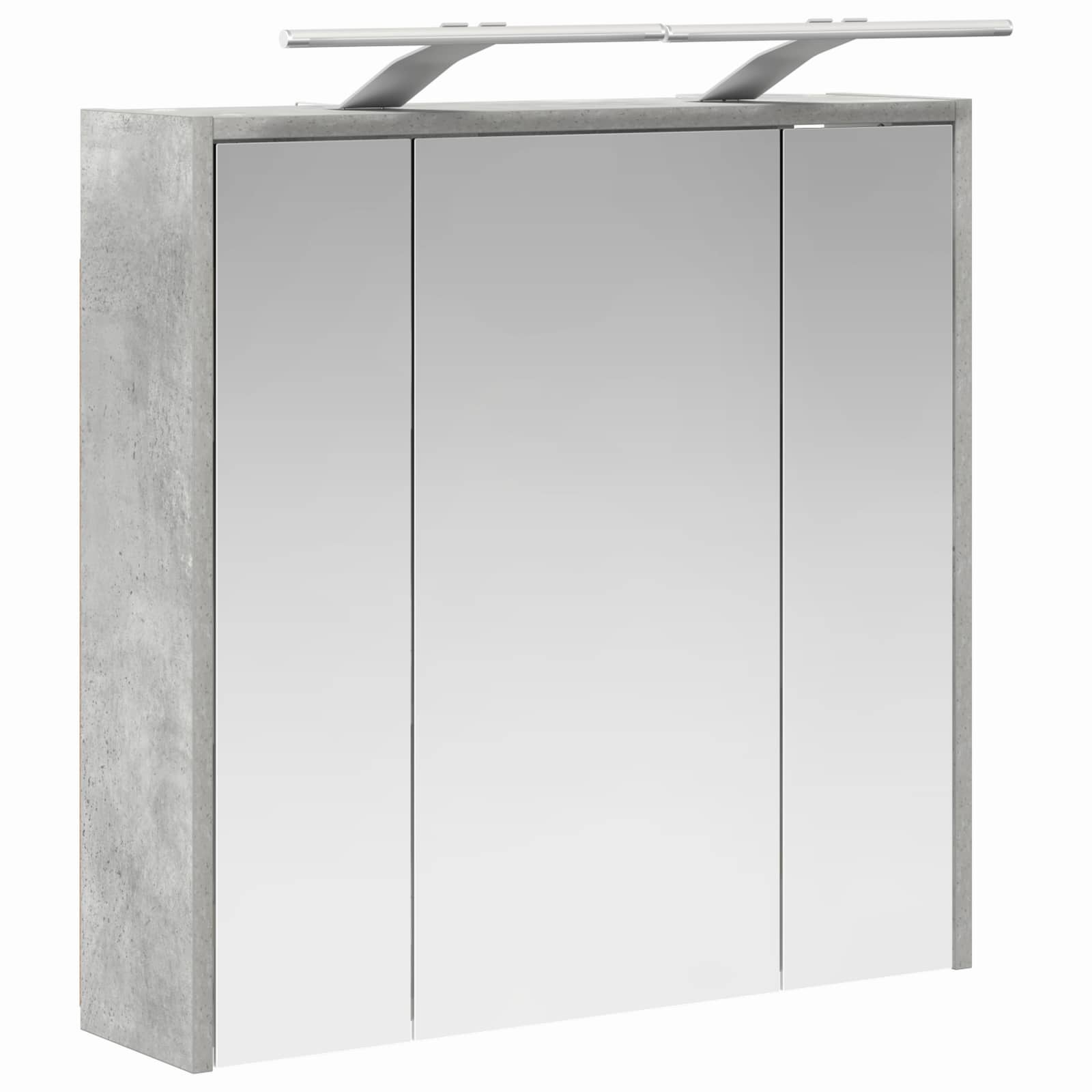Badkamer spiegelkast Beton Grijs 63,5 x 16 x 62,5 cm