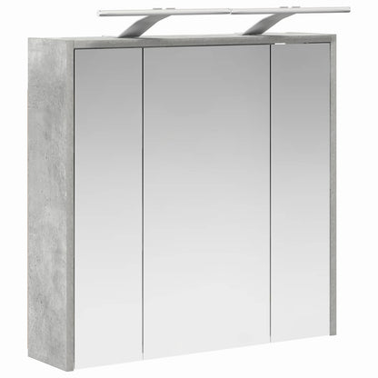 Badkamer spiegelkast Beton Grijs 63,5 x 16 x 62,5 cm