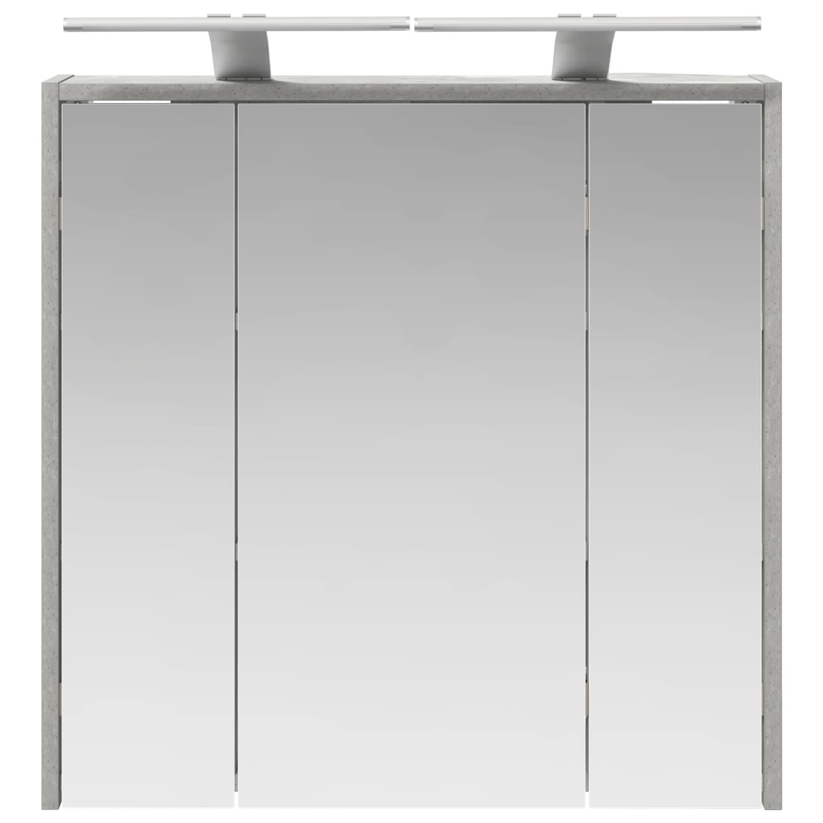 Badkamer spiegelkast Beton Grijs 63,5 x 16 x 62,5 cm