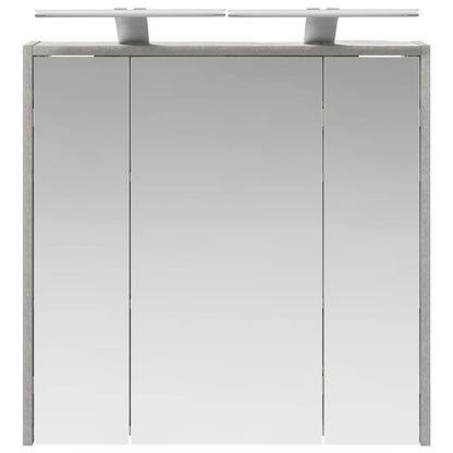 Badkamer spiegelkast Beton Grijs 63,5 x 16 x 62,5 cm