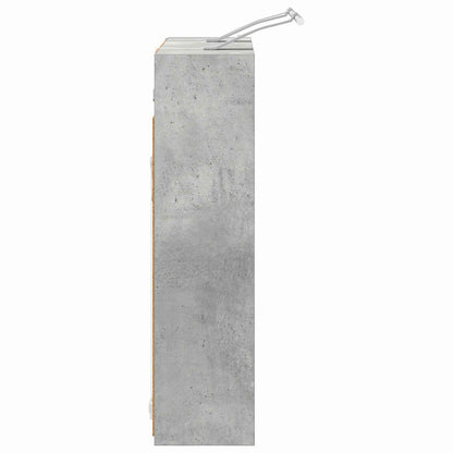 Badkamer spiegelkast Beton Grijs 63,5 x 16 x 62,5 cm