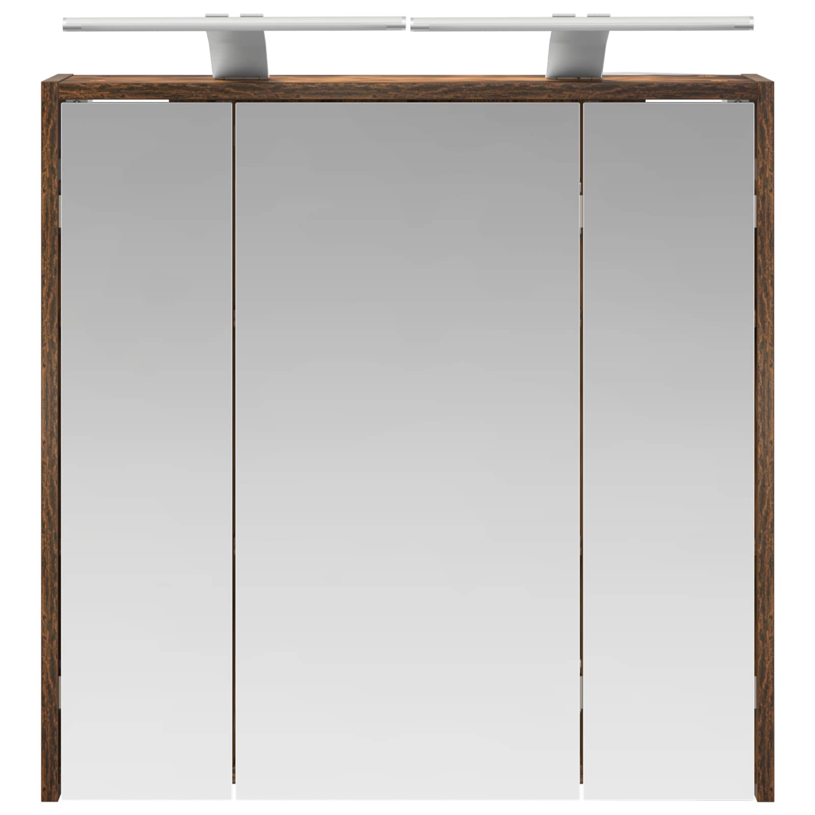 Badkamer spiegelkast Gerookt eiken 63,5 x 16 x 62,5 cm