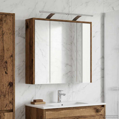 Badkamer spiegelkast Oudhout 63,5 x 16 x 62,5 cm Bewerkt hout