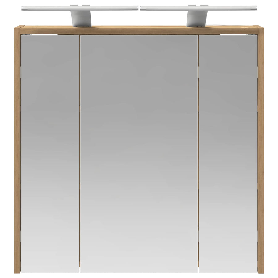 Badkamer spiegelkast Ambachtelijk eiken 63,5 x 16 x 62,5 cm