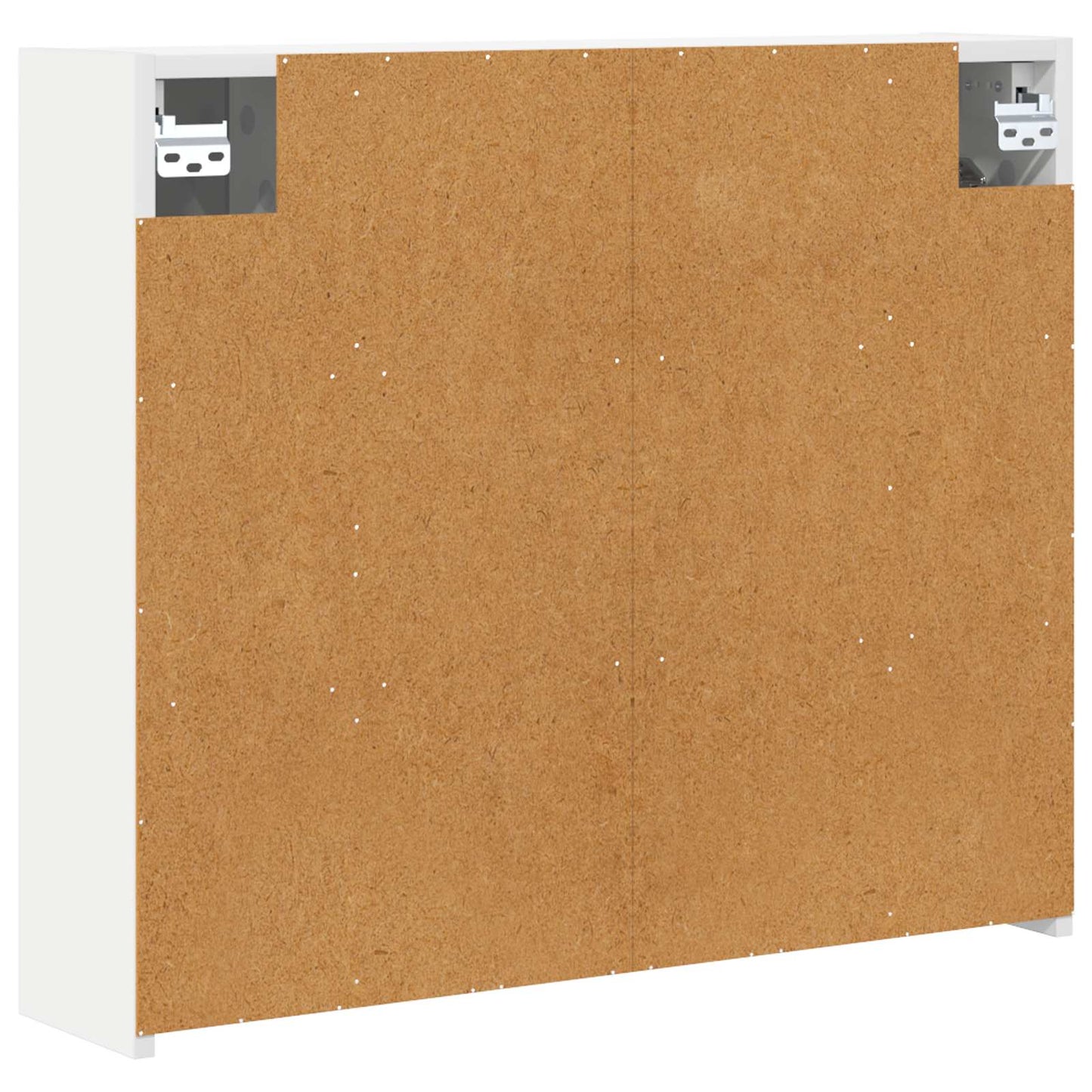 Badkamer spiegelkast voor Wit 73,5 x 16 x 62,5 cm Bewerkt hout