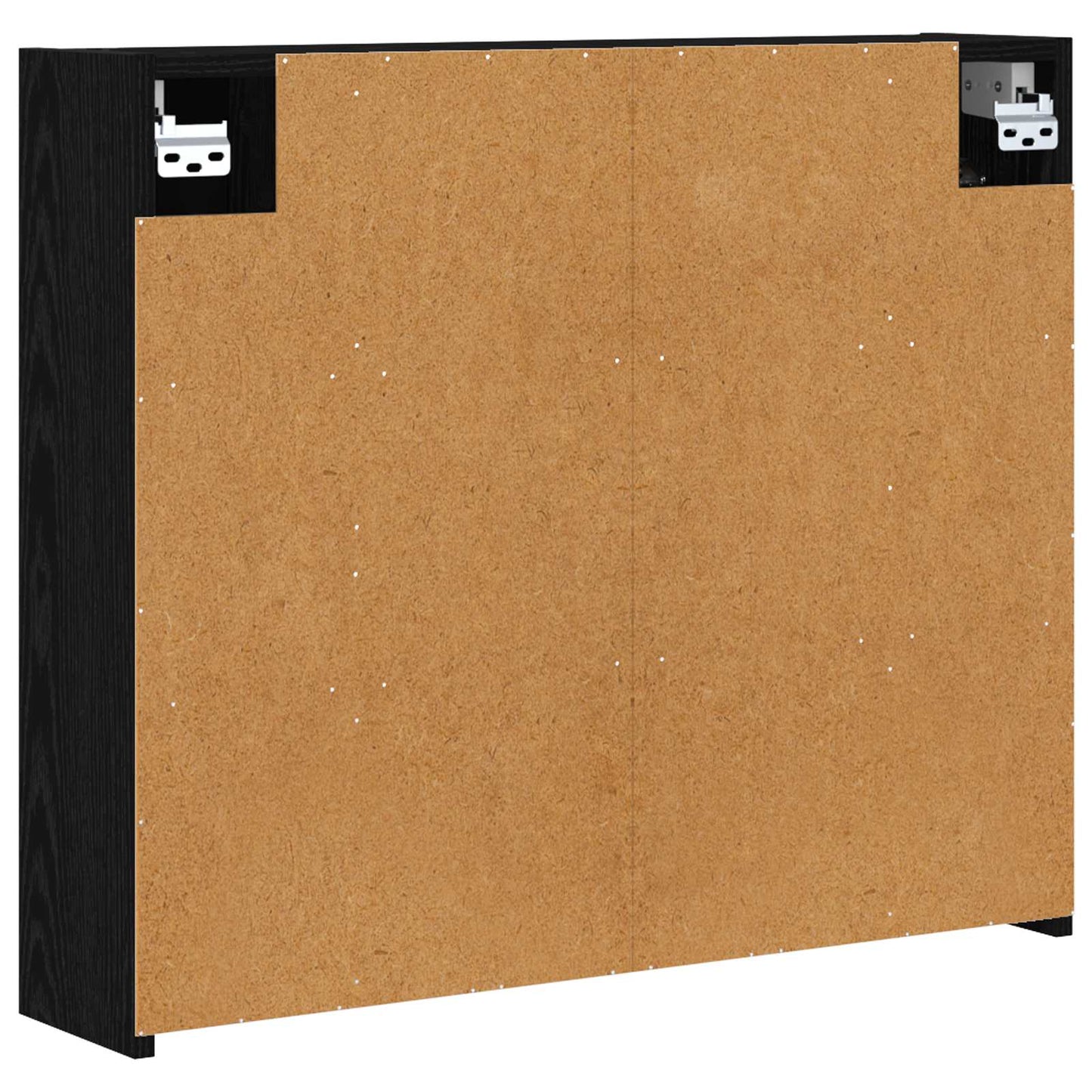 Badkamer spiegelkast Zwart Eiken 73,5 x 16 x 62,5 cm