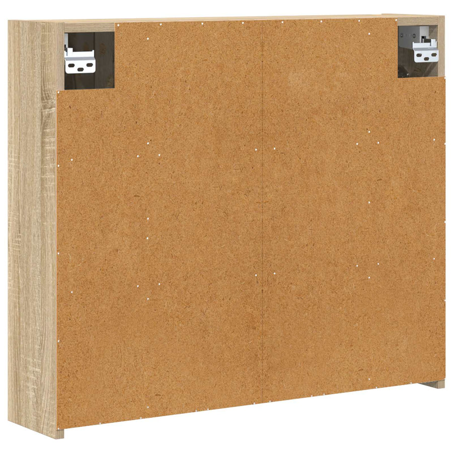 Badkamer spiegelkast Sonoma Eiken 73,5 x 16 x 62,5 cm