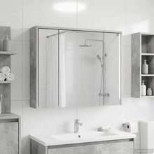 Badkamer spiegelkast Beton Grijs 73,5 x 16 x 62,5 cm
