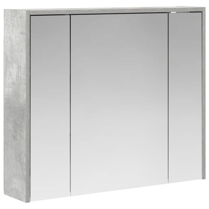 Badkamer spiegelkast Beton Grijs 73,5 x 16 x 62,5 cm