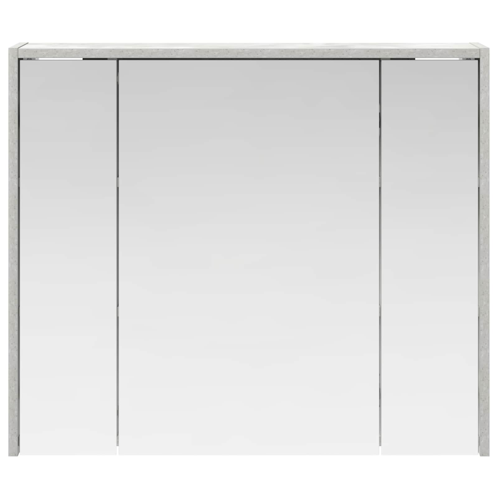 Badkamer spiegelkast Beton Grijs 73,5 x 16 x 62,5 cm