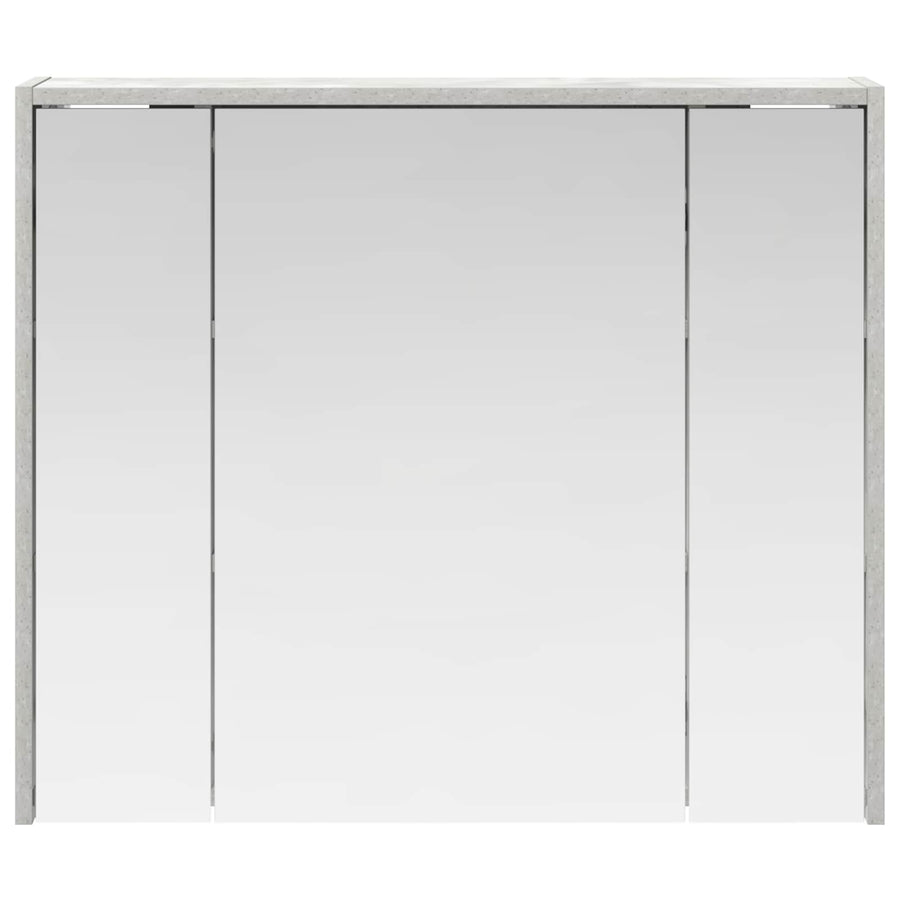 Badkamer spiegelkast Beton Grijs 73,5 x 16 x 62,5 cm