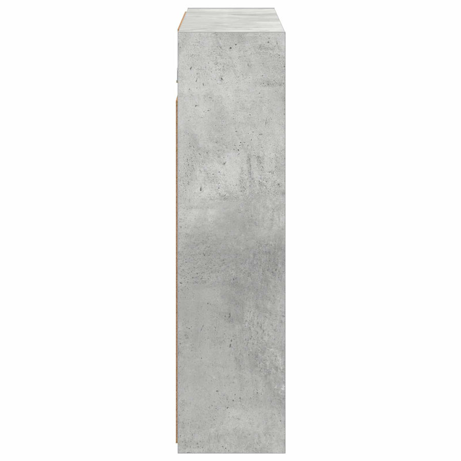 Badkamer spiegelkast Beton Grijs 73,5 x 16 x 62,5 cm