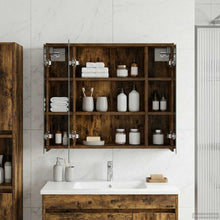 Badkamer spiegelkast Gerookt eiken 73,5 x 16 x 62,5 cm