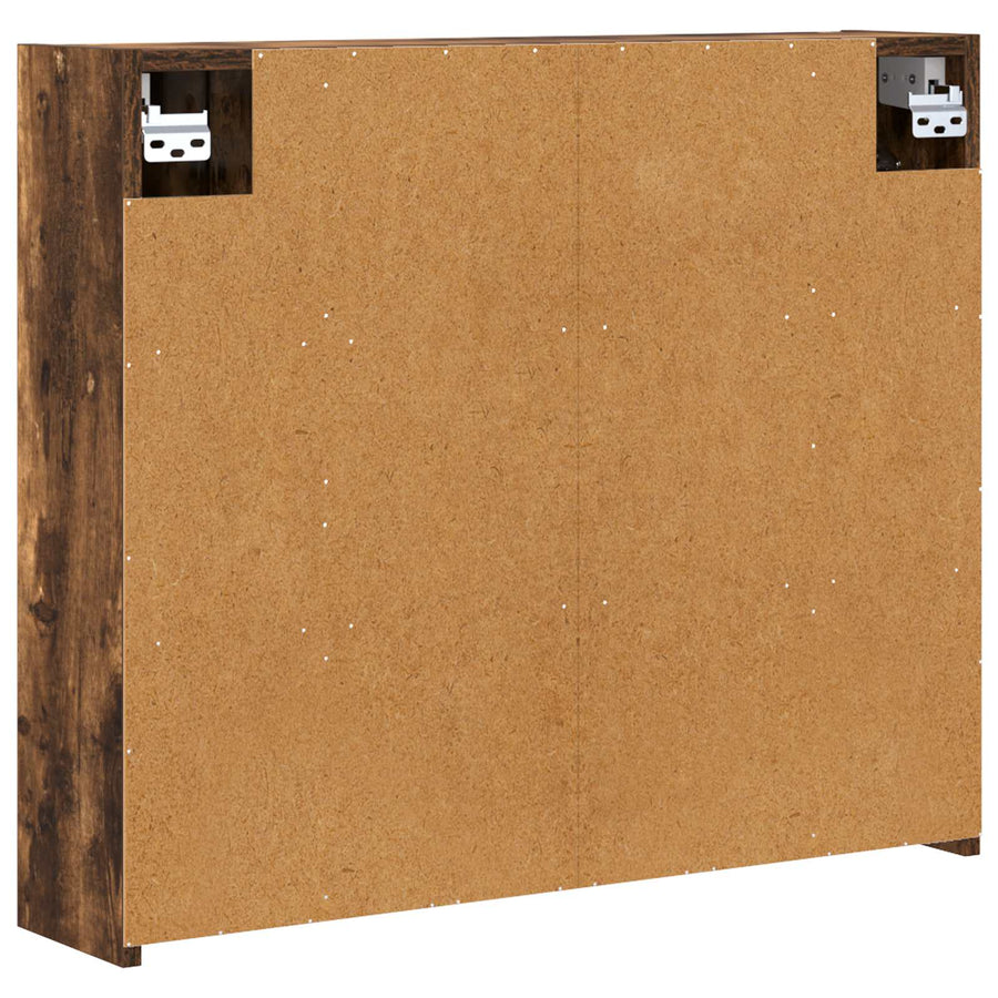 Badkamer spiegelkast Gerookt eiken 73,5 x 16 x 62,5 cm