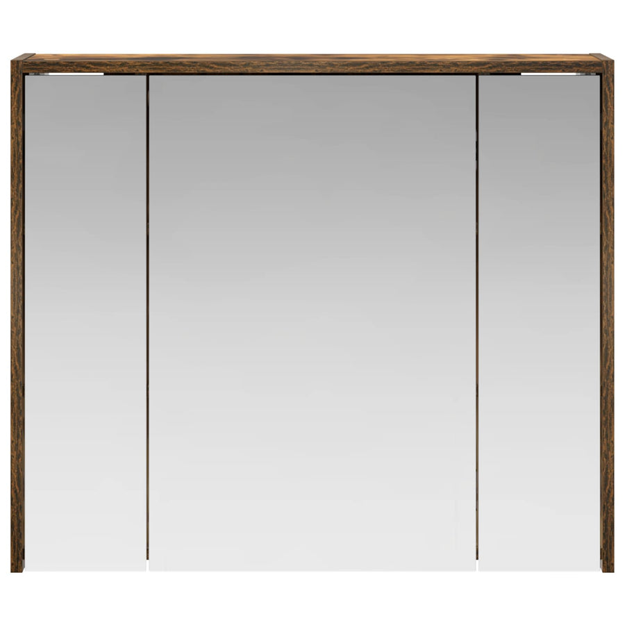 Badkamer spiegelkast Gerookt eiken 73,5 x 16 x 62,5 cm