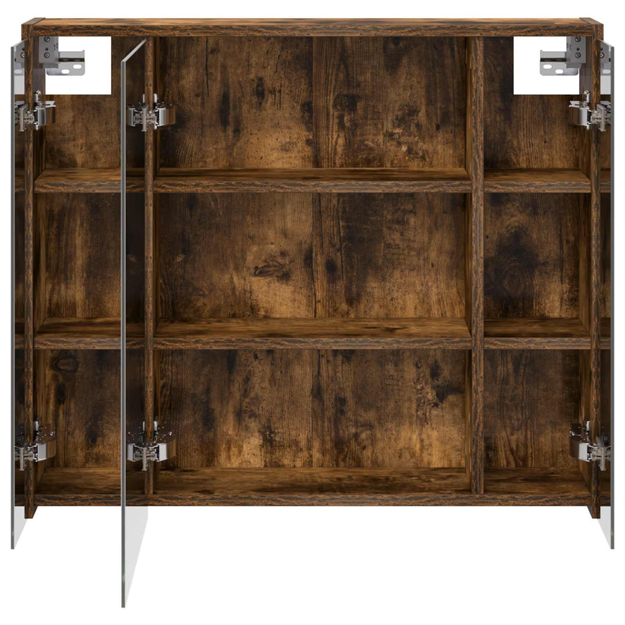 Badkamer spiegelkast Gerookt eiken 73,5 x 16 x 62,5 cm
