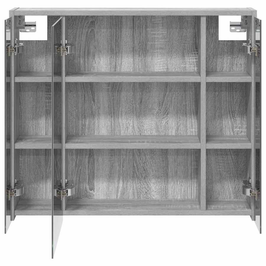 Badkamer spiegelkast Grijs Sonoma 73,5 x 16 x 62,5 cm