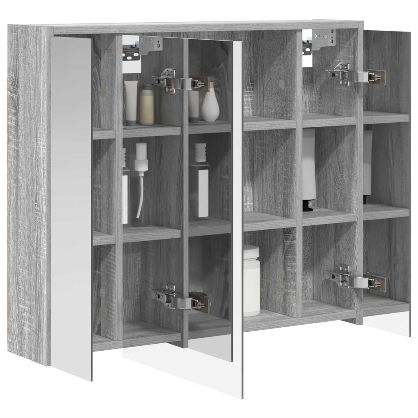 Badkamer spiegelkast Grijs Sonoma 73,5 x 16 x 62,5 cm