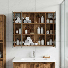Badkamer spiegelkast Oudhout 73,5 x 16 x 62,5 cm Bewerkt hout