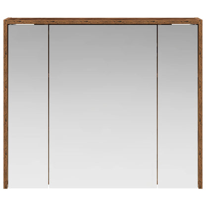Badkamer spiegelkast Oudhout 73,5 x 16 x 62,5 cm Bewerkt hout