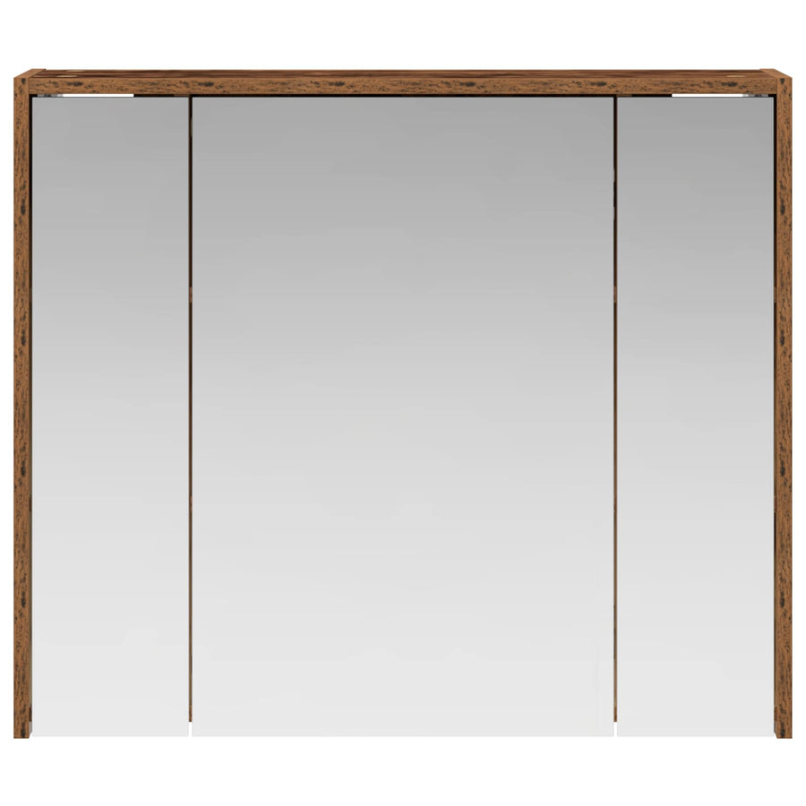 Badkamer spiegelkast Oudhout 73,5 x 16 x 62,5 cm Bewerkt hout