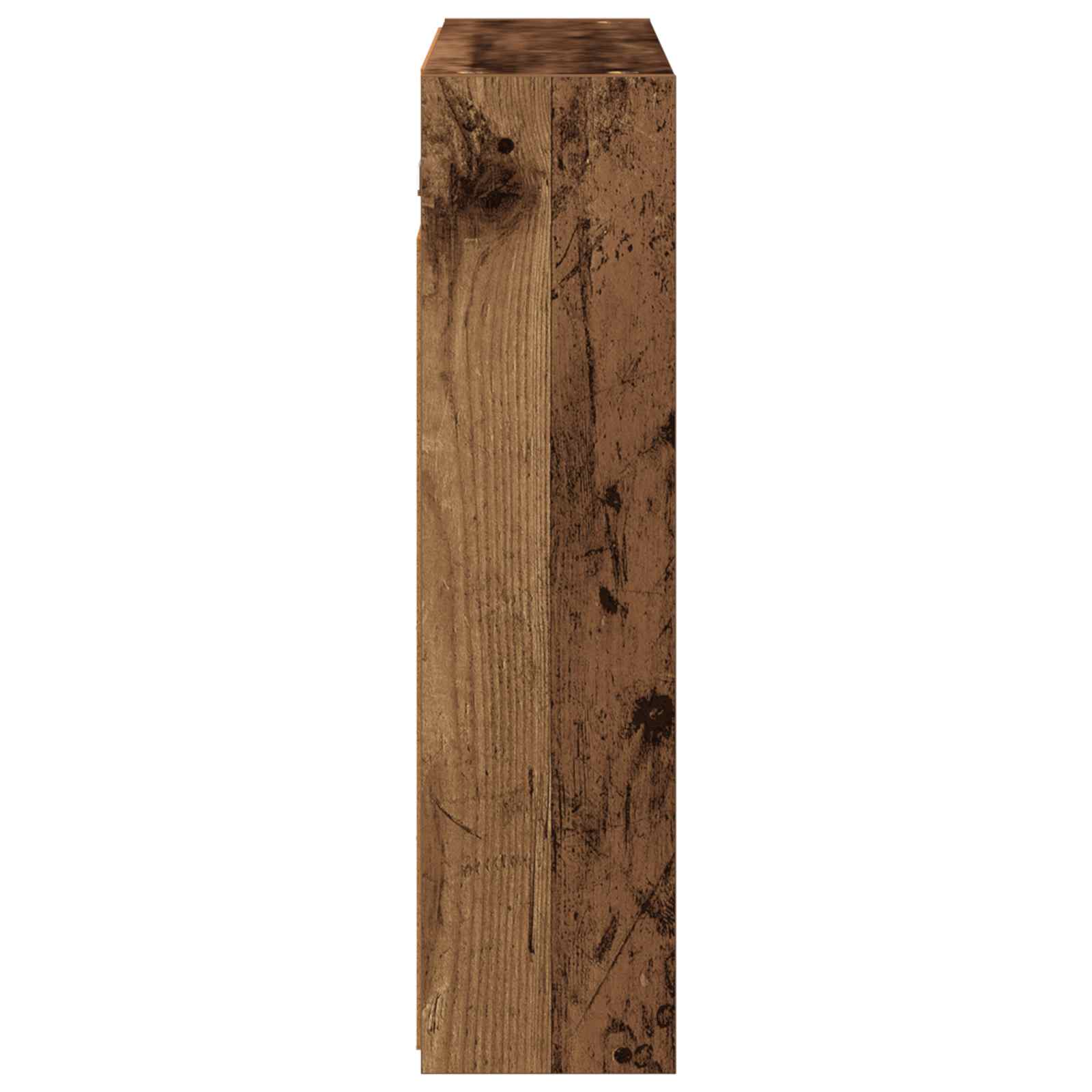 Badkamer spiegelkast Oudhout 73,5 x 16 x 62,5 cm Bewerkt hout