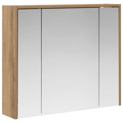 Badkamer spiegelkast Ambachtelijk eiken 73,5 x 16 x 62,5 cm