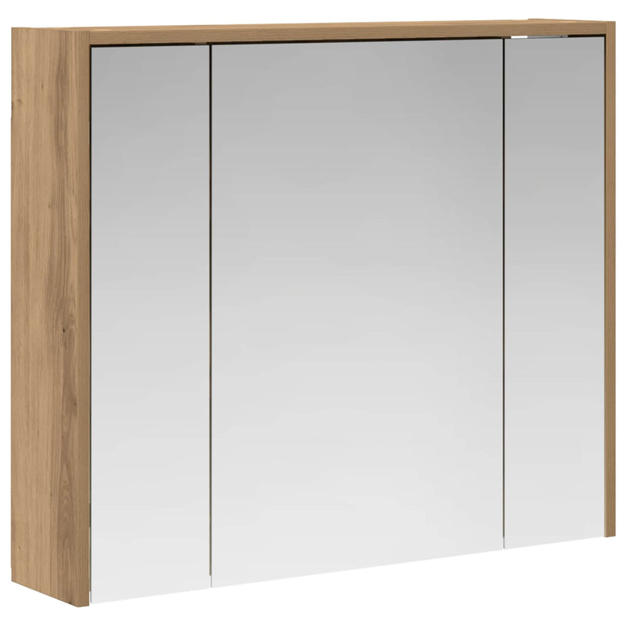 Badkamer spiegelkast Ambachtelijk eiken 73,5 x 16 x 62,5 cm