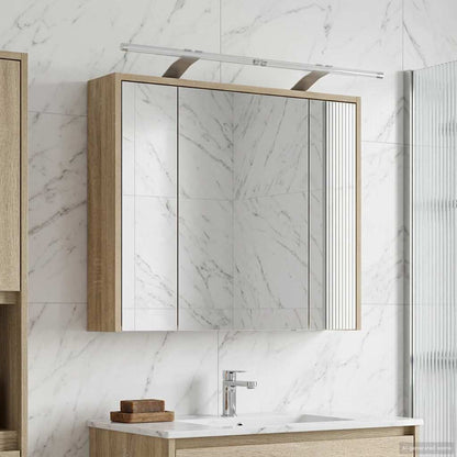 Badkamer spiegelkast Sonoma Eiken 73,5 x 16 x 62,5 cm