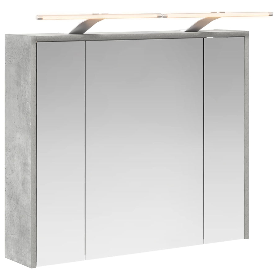 Badkamer spiegelkast Beton Grijs 73,5 x 16 x 62,5 cm