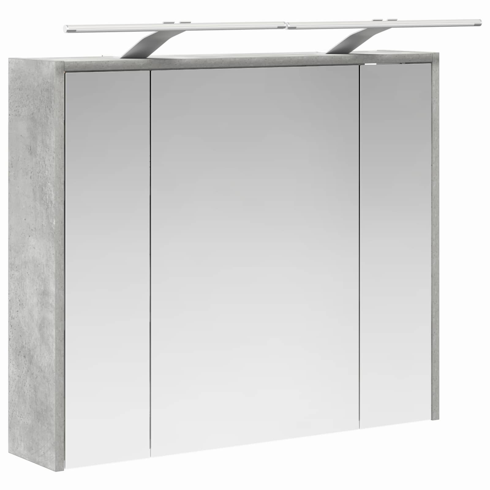 Badkamer spiegelkast Beton Grijs 73,5 x 16 x 62,5 cm
