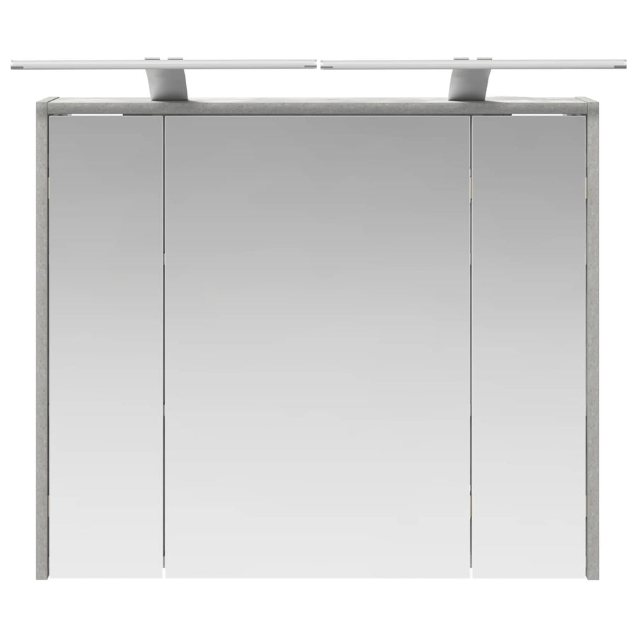 Badkamer spiegelkast Beton Grijs 73,5 x 16 x 62,5 cm