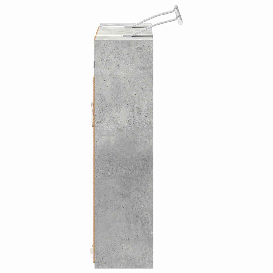 Badkamer spiegelkast Beton Grijs 73,5 x 16 x 62,5 cm