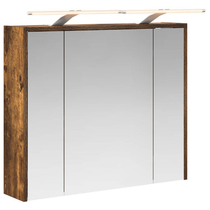 Badkamer spiegelkast Gerookt eiken 73,5 x 16 x 62,5 cm