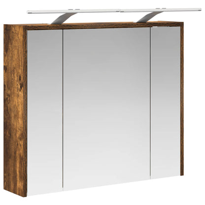 Badkamer spiegelkast Gerookt eiken 73,5 x 16 x 62,5 cm