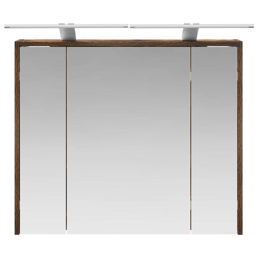 Badkamer spiegelkast Gerookt eiken 73,5 x 16 x 62,5 cm