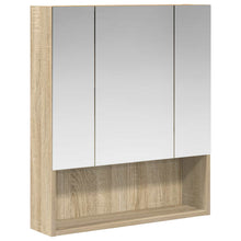 Badkamer spiegelkast met plank Sonoma Eiken 60 x 14.5 x 70 cm