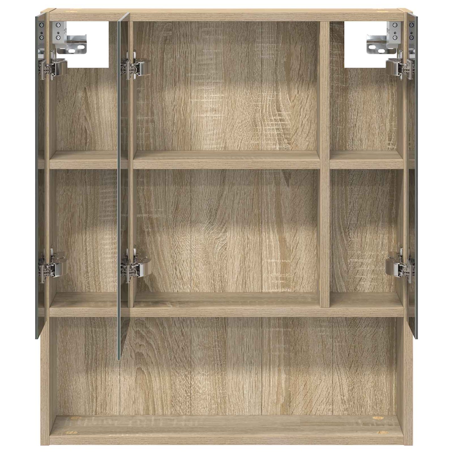 Badkamer spiegelkast met plank Sonoma Eiken 60 x 14.5 x 70 cm