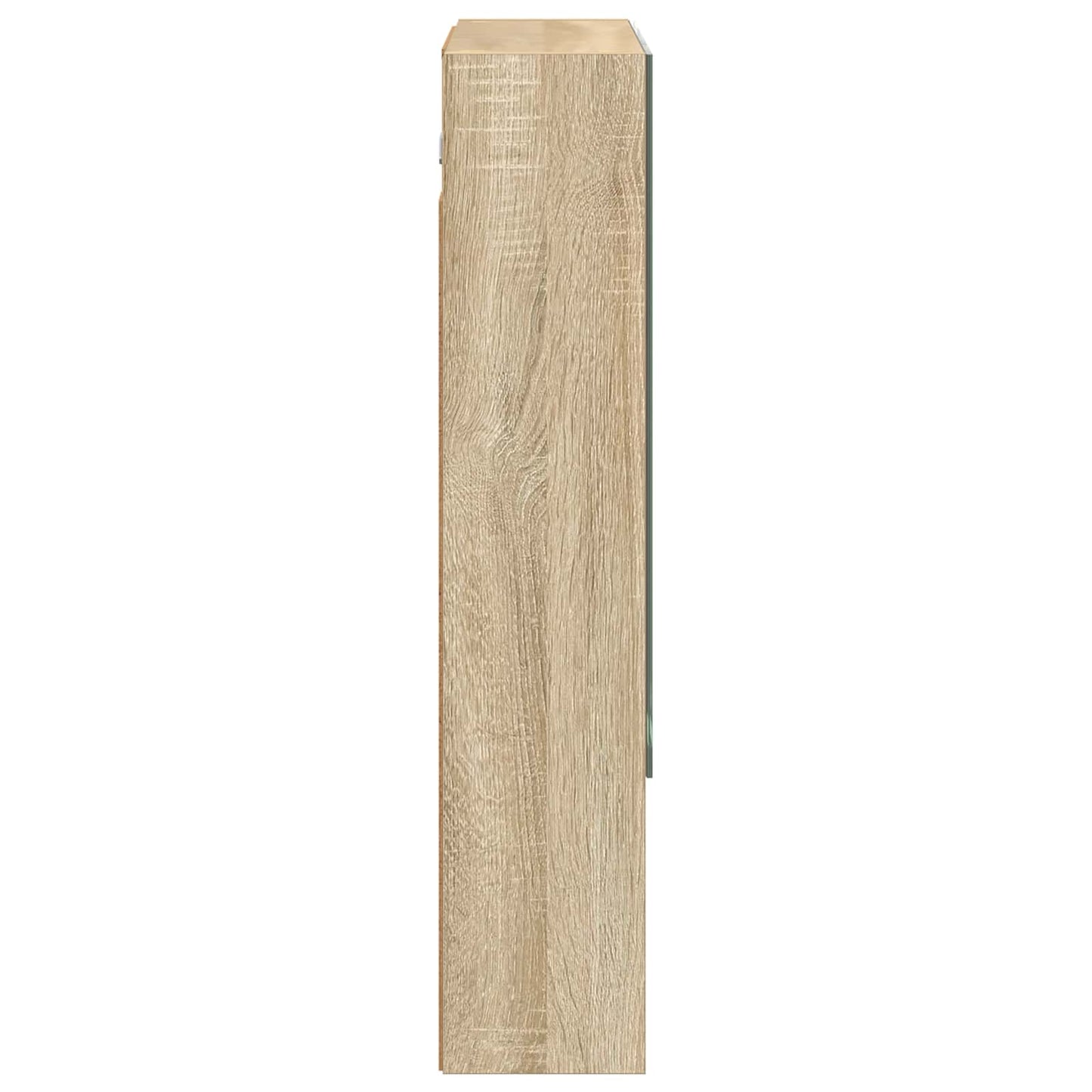 Badkamer spiegelkast met plank Sonoma Eiken 60 x 14.5 x 70 cm