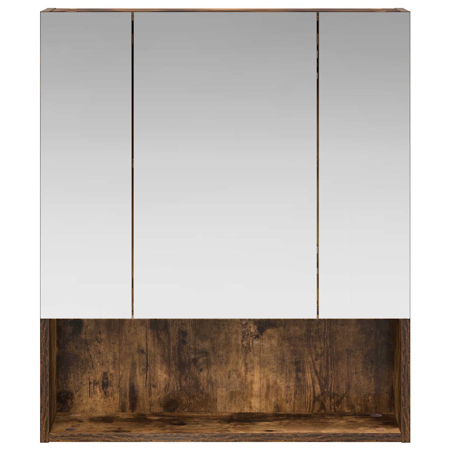 Badkamer spiegelkast met plank Gerookt eiken 60 x 14.5 x 70 cm